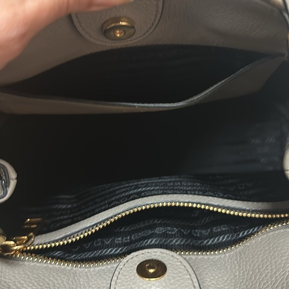 Prada gey bag medium size in mint condition. Only wore couple times. - Picture 5 of 11